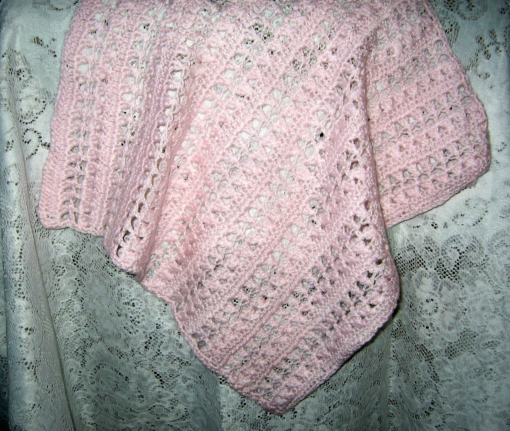 Lacy Preemie Blanket
